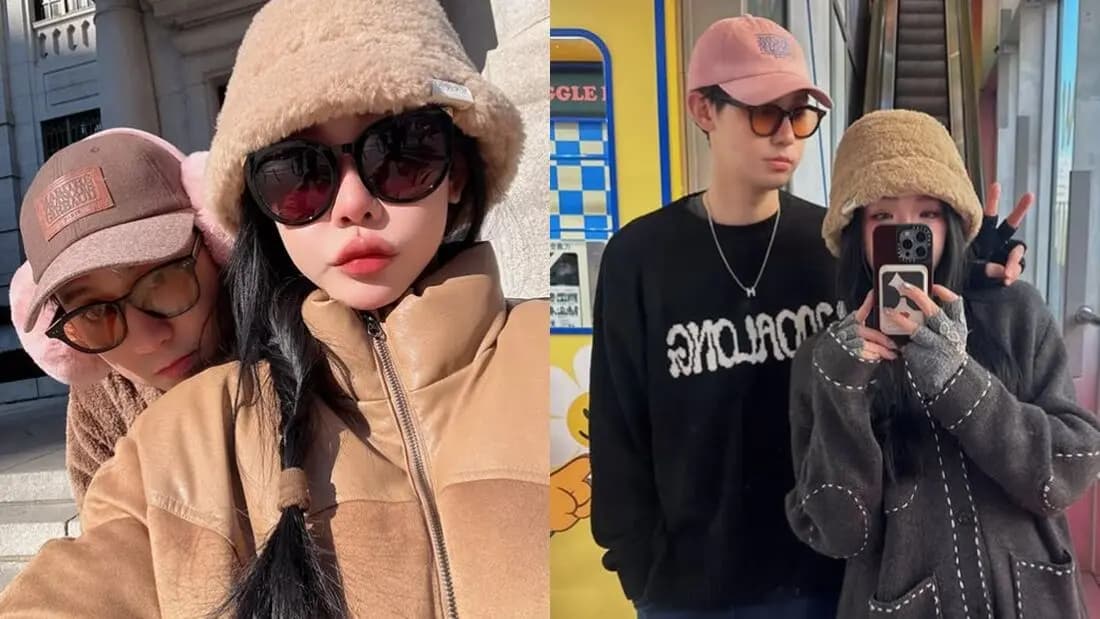 许允乐与李玉玺2024年12月宣布结婚的合照