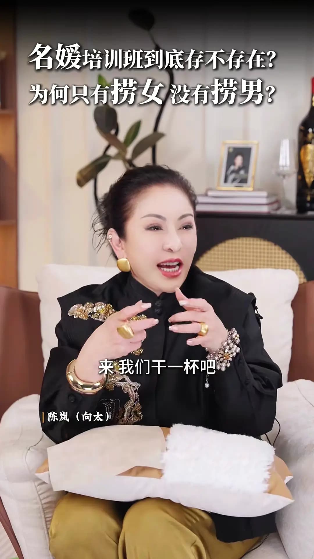 向太陈岚分享社交礼仪学习的实用建议