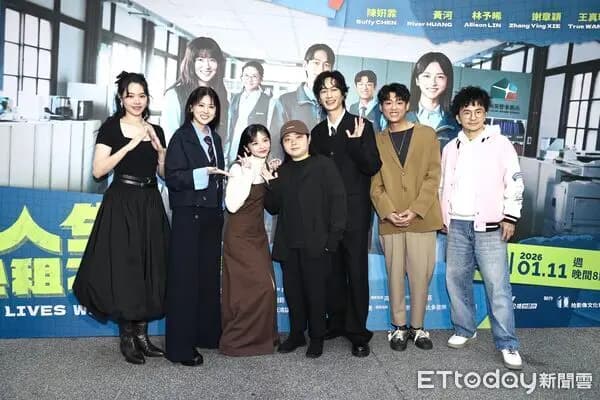 《人生只租不賣》首映会现场实拍图,记者徐文彬拍摄